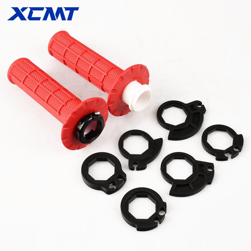 Motorcycle Grips 7/8" 22mm Hand Grip W/ The Snap-on Cam for Yamaha Honda Kawasaki Suzuki KTM Dirt Bike Motorbike Handlebar