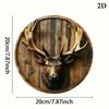Metal Wall Decor Deer Antlers Rustic Deer Head Farmhouse Art