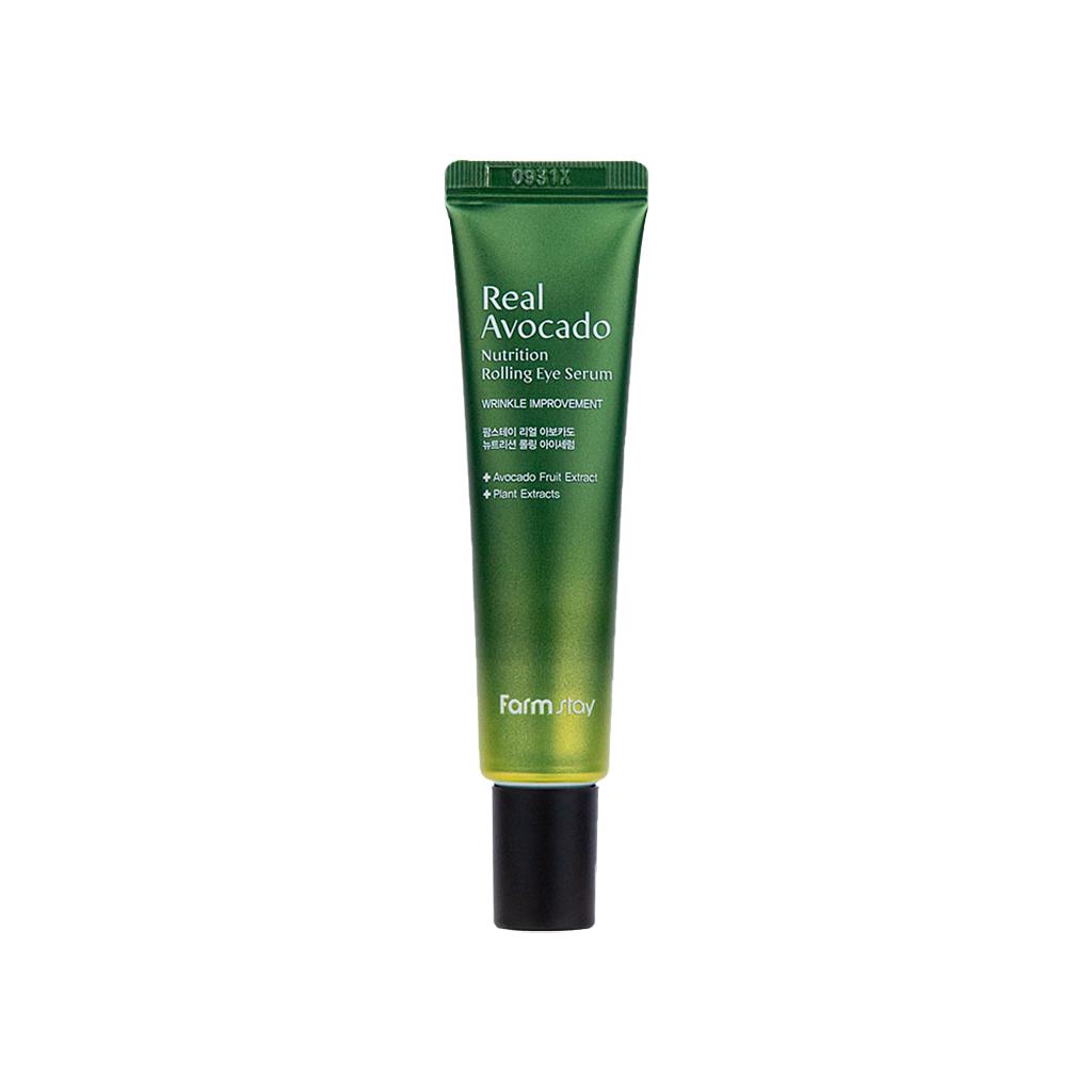 FARM STAY Real Avocado Nutrition Rolling Eye Serum 25ml (3 Options)