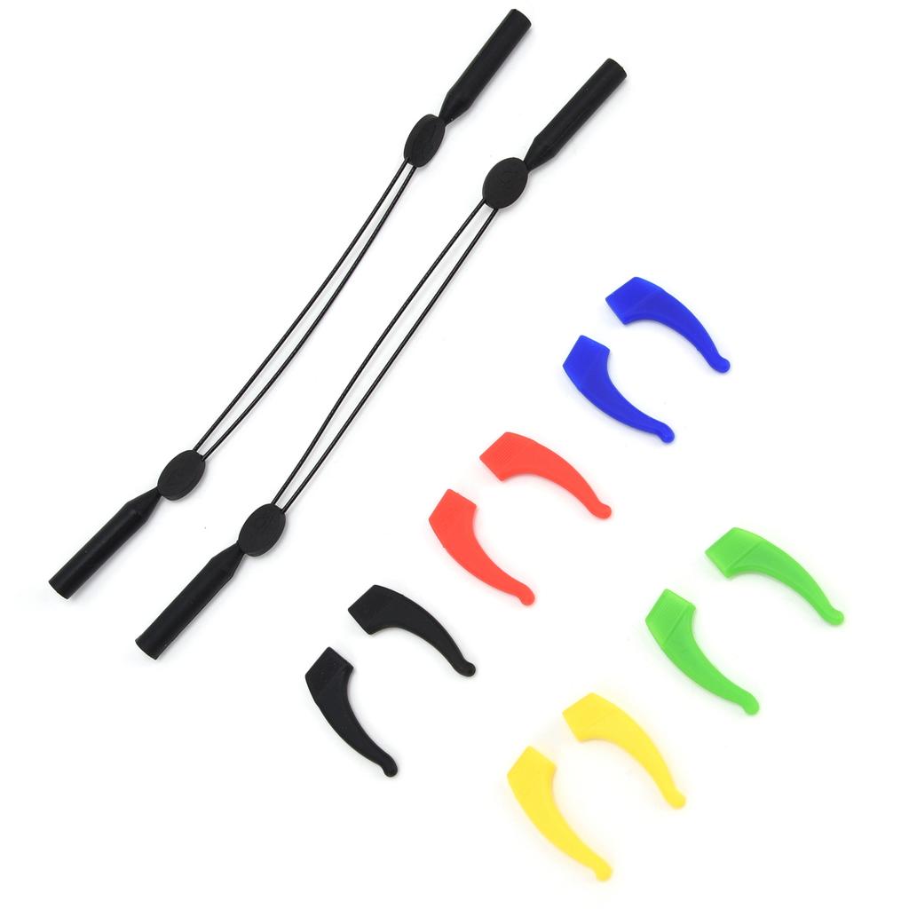 Silicone Glasses Straps Universal AntiSlip Sunglasses Ear Hooks Holder for Children Adults