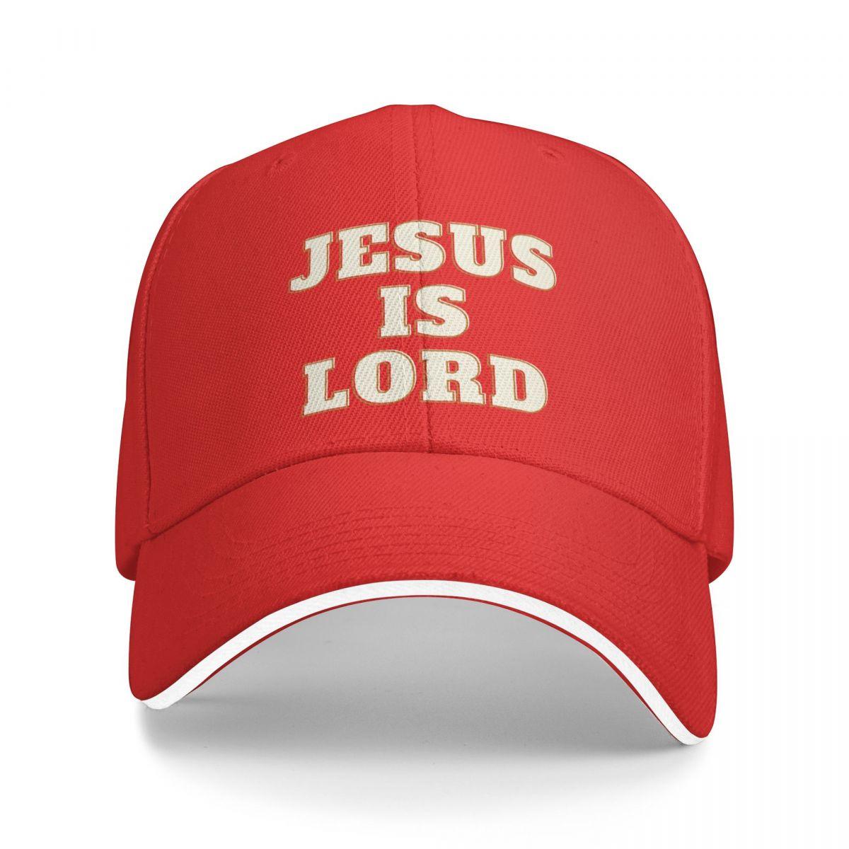 Christian Jesus Is Lord Baseball Caps Outdoor Unisex Hats One Size