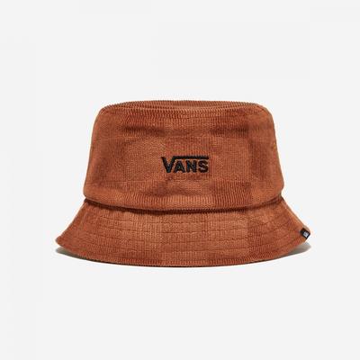 Vans Dusk Downer Check Bucket Hat Vn000a9eckn Ginger Bread