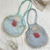 Summer Seaside Play Net Pocket Simple Niche Woven Women's Bag Fashion Shoulder Bag Shopping Fishing Net Bag