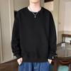 2026 New Autumn Retro Solid Color Loose Fit Versatile Casual Jacket Trendy American Men's Hoodie