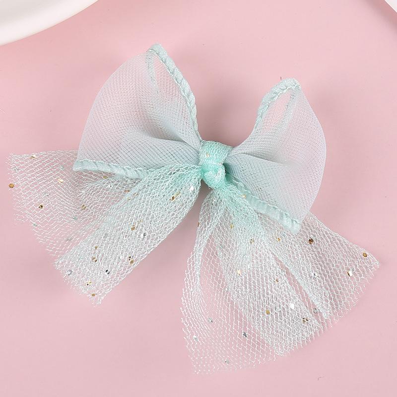 Mesh Bow Accessories Work In Progress Diy Hair Accessories Clothing Accessories Ribbon Bow Accessories Factory