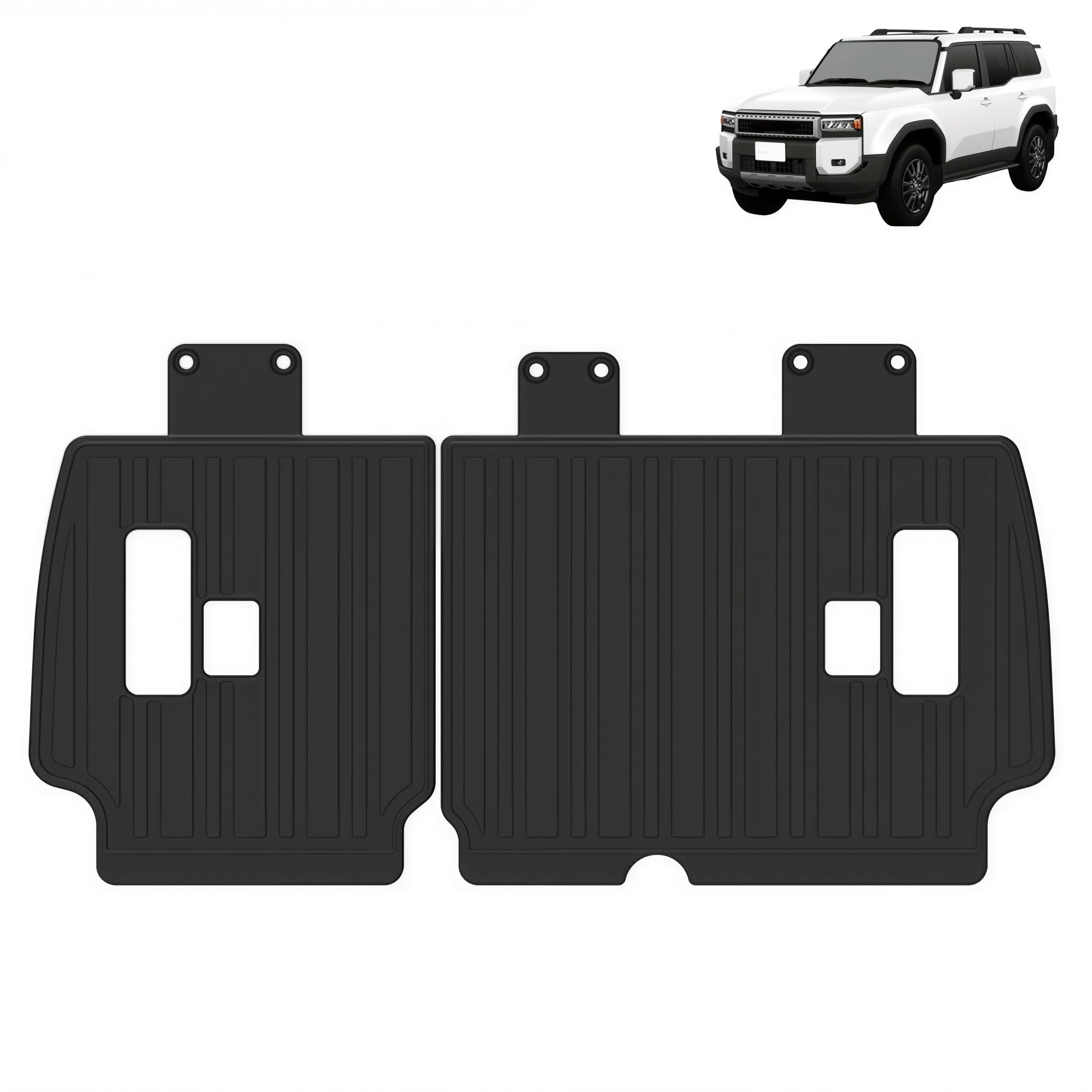TatkDIY Совместим с Новым Land Cruiser Серии 250 LC250 Кастомные Детали и 3D Багаж 3D Багаж Сумка на Сиденье Автомобильный Защитный Багажный Поддон Аксессуары