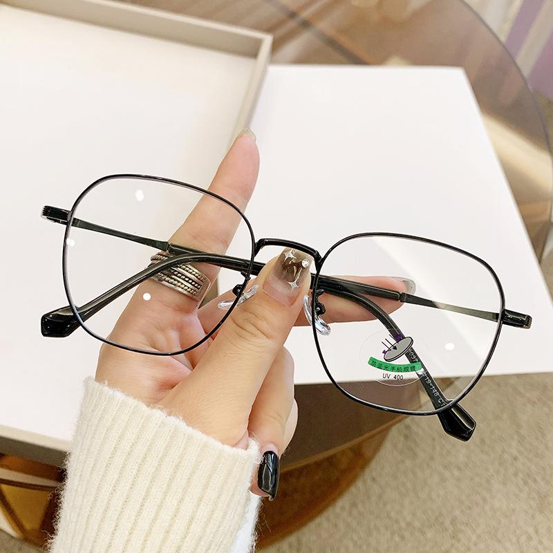 The Same Metal Anti-Blue Glasses Myopia Frame, Retro Danyang Glasses 580