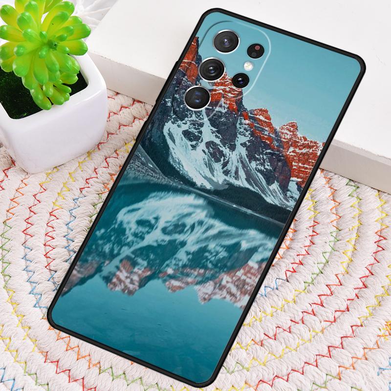 Mountains Air Balloon Silicone Phone Case For Samsung Galaxy Note 10 Pro S26 S25 S24 S23 S22 S21 Plus S25Ultra Capa Cover