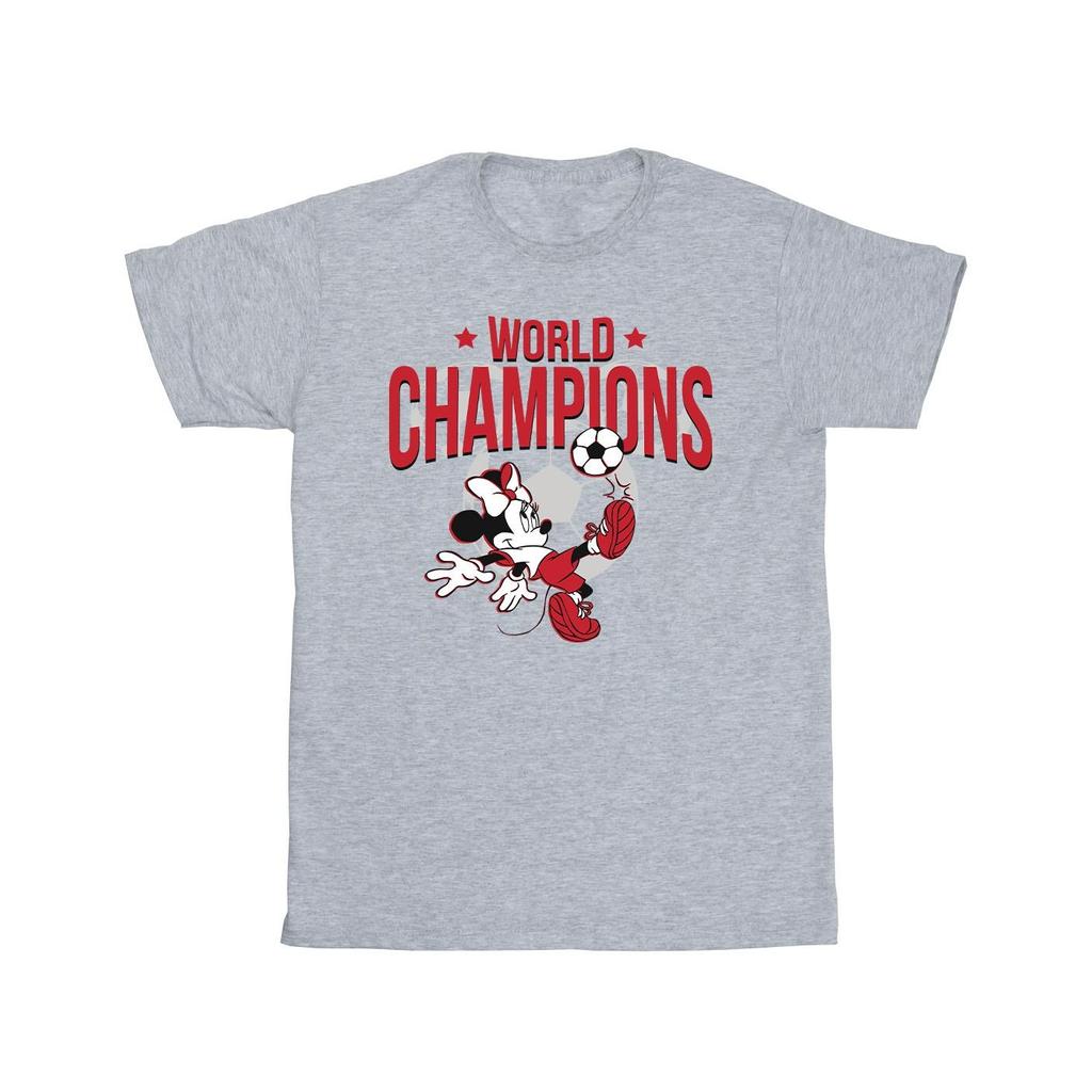 Disney Mens Minnie Mouse World Champions T-Shirt