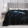 The Dark Knight Blankets Batmans Fuzzy Vintage Breathable Throw Blankets for Home Autumn/Winter,