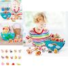 Animal Balance Building Blocks For Toddlers Wooden Bead Stringing Toy