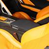Černý látkový potah středové konzole, podložka pod loketní opěrku, ozdobný díl pro Corvette C7 2014-
