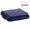 Vidaxl Plandeka, Niebieska, 5X7 M, 650 G/M²