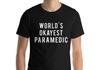 World's Okayest Paramedic T-Shirt: Soft Cotton Blend