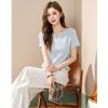 Demana Women's V-Neck Short Sleeve Summer T-Shirt