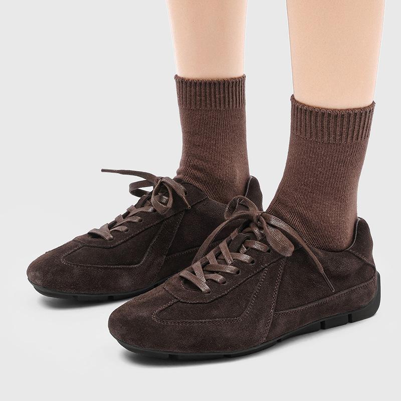 Spring British Style Fur Leather Shoes Cleanfit Loafers Women'S Training Shoes Men'S Flat Baseplate Shoes Commuter Men'S Shoes