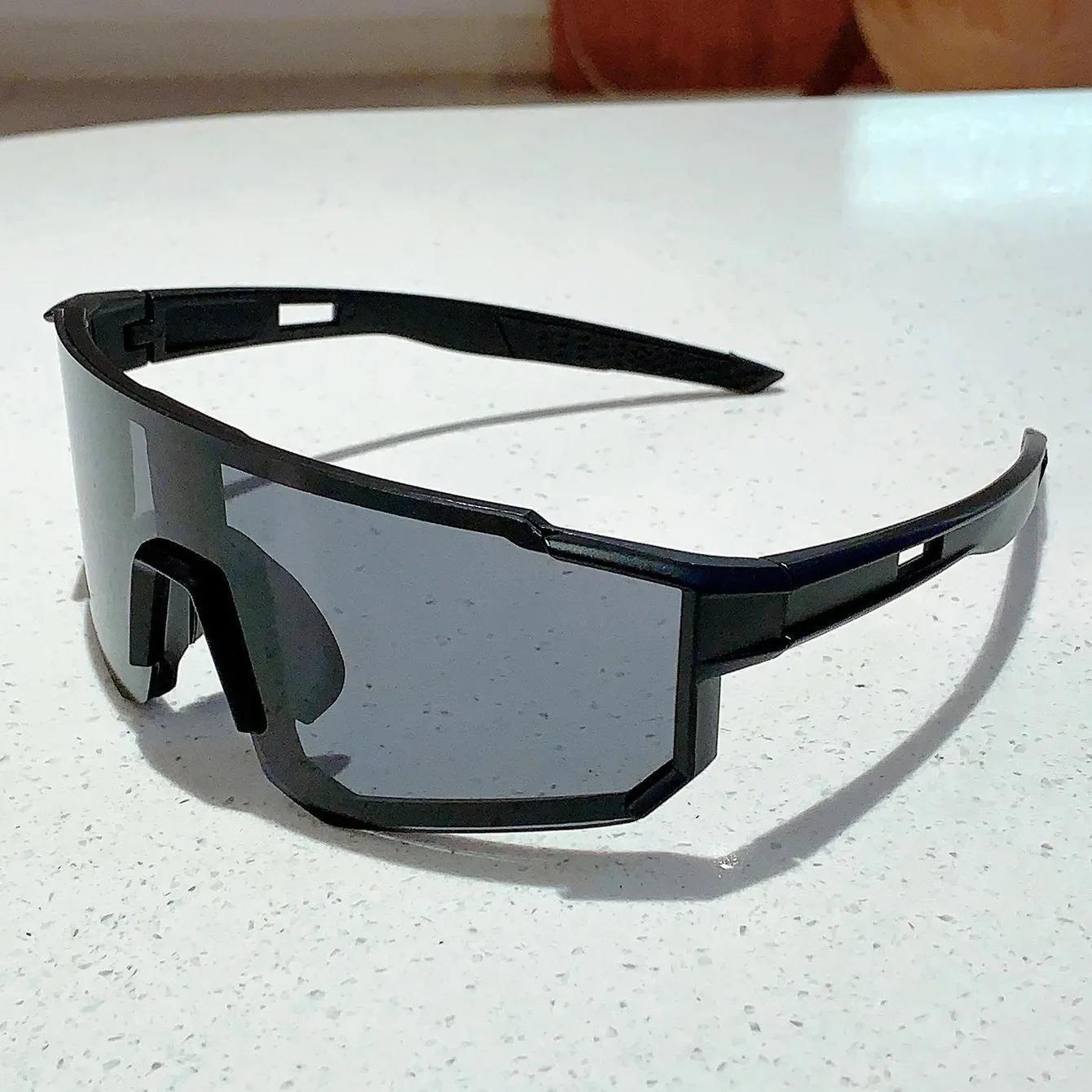 

New Men s Large Frame Sports Glasses Outdoor Bicycle Sunglasses Mountaineering Men s and Women s Fashion Sunglasses