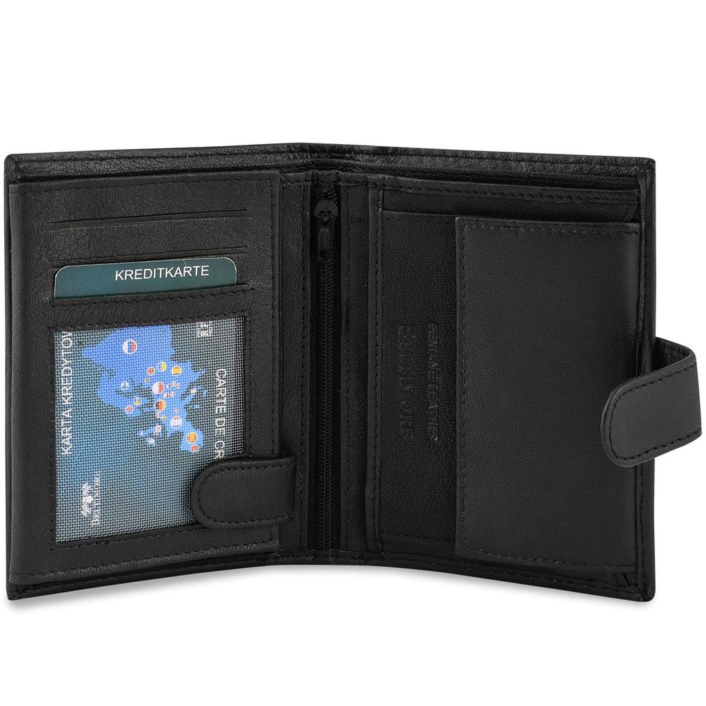 Męski portfel skórzany klasyczny RFiD Beltimore D49