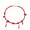 Tassel Blood Drop Necklace Red Halloween Choker Retro Halloween Collarbone Chain  Girl