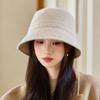 Autumn and Winter Hat Women's Bucket Hat Double-sided Fashion Bucket Hat Basin Hat
