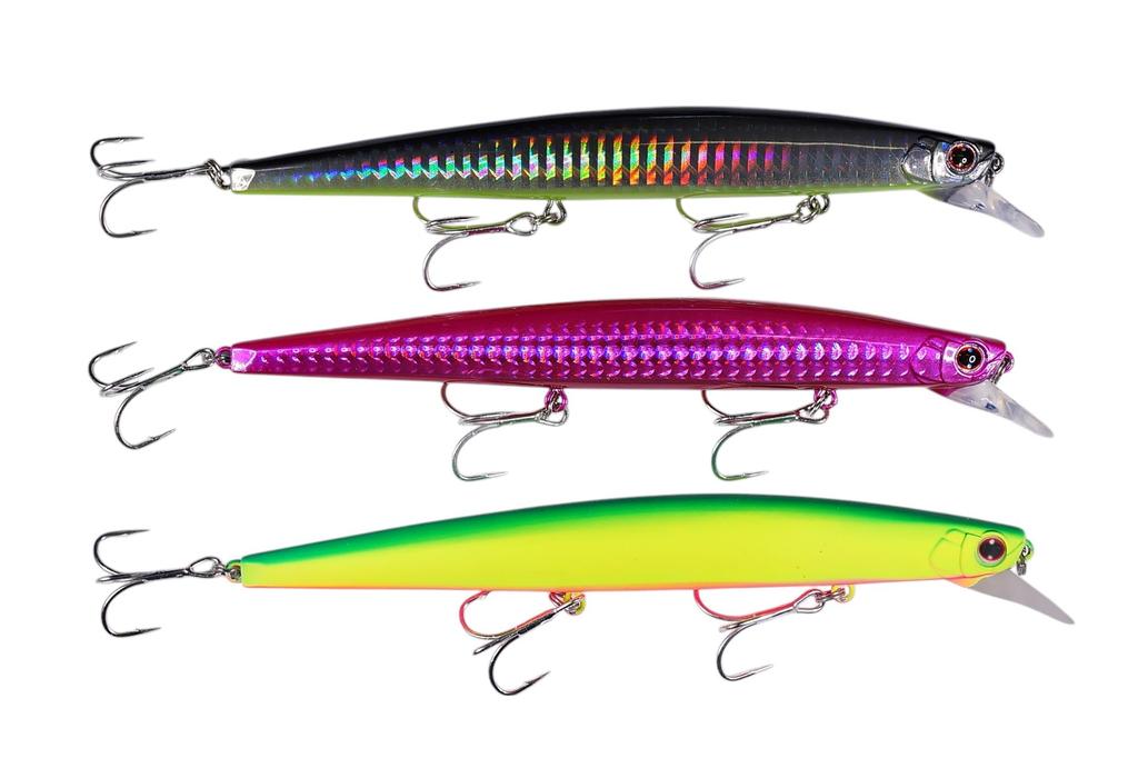 Momo Lures Sea Bass Triple Tungsten Jerking Minnow Jerk Blow 140S 140F Assortment Lure, / (140S 03)