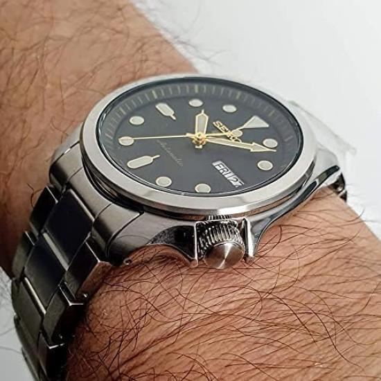 SEIKO Seiko 5 Sports Automatic 100m Water Resistant Dial Watch SRPE51K1 Gray Men's