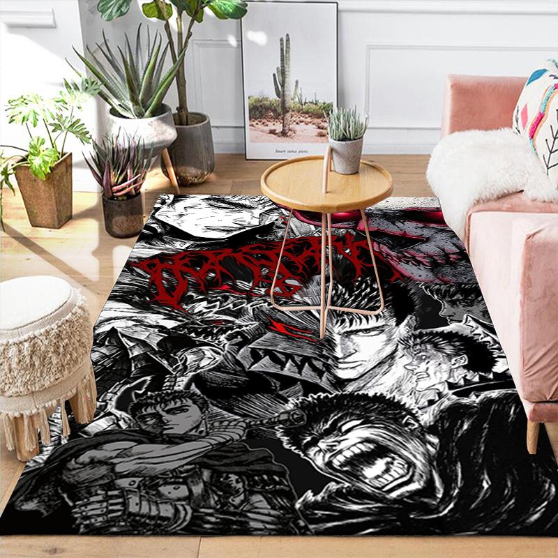 1Pc Vampire Horror Collage Rug Office Carpet Indoor Outdoor Doormat Nonslip Soft Comfortable Living Christmas Halloween Xmas Gift D924229