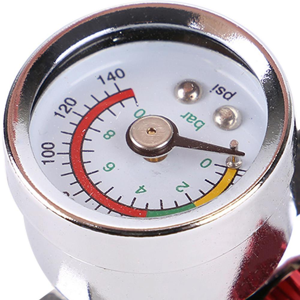 1PCS Pressure Gauge Pneumatic Pressure Regulating Valve - Spray Gun Air Pressure Controller - Tool Accessories