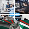 Custom Name,Mexico Mouse Pad, Large Gaming Desk Mat, Non-slip XXL Mousepad for Laptop & Tablet, Mini PC Playmat with Stitched Edges