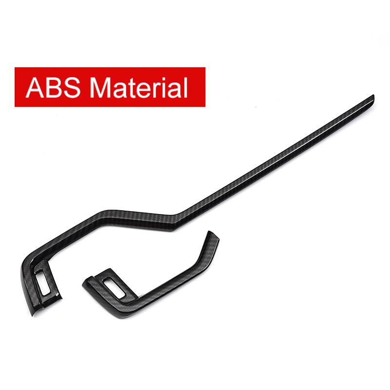 2PCS ABS Car Interior Central Control Decoration Strip Modification Trim Sticker For Toyota RAV4 XA50 -   2024