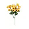 7 Forks 22 Heads Silk Little Daisy Combination Bouquet High Quality Artificial Flowers Wedding Home Decoration Photography Props