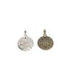 2PCS Yarn Cutter Pendants Vintage Metal Sewing Thread Disconnector Cutting Tool Silver Bronze