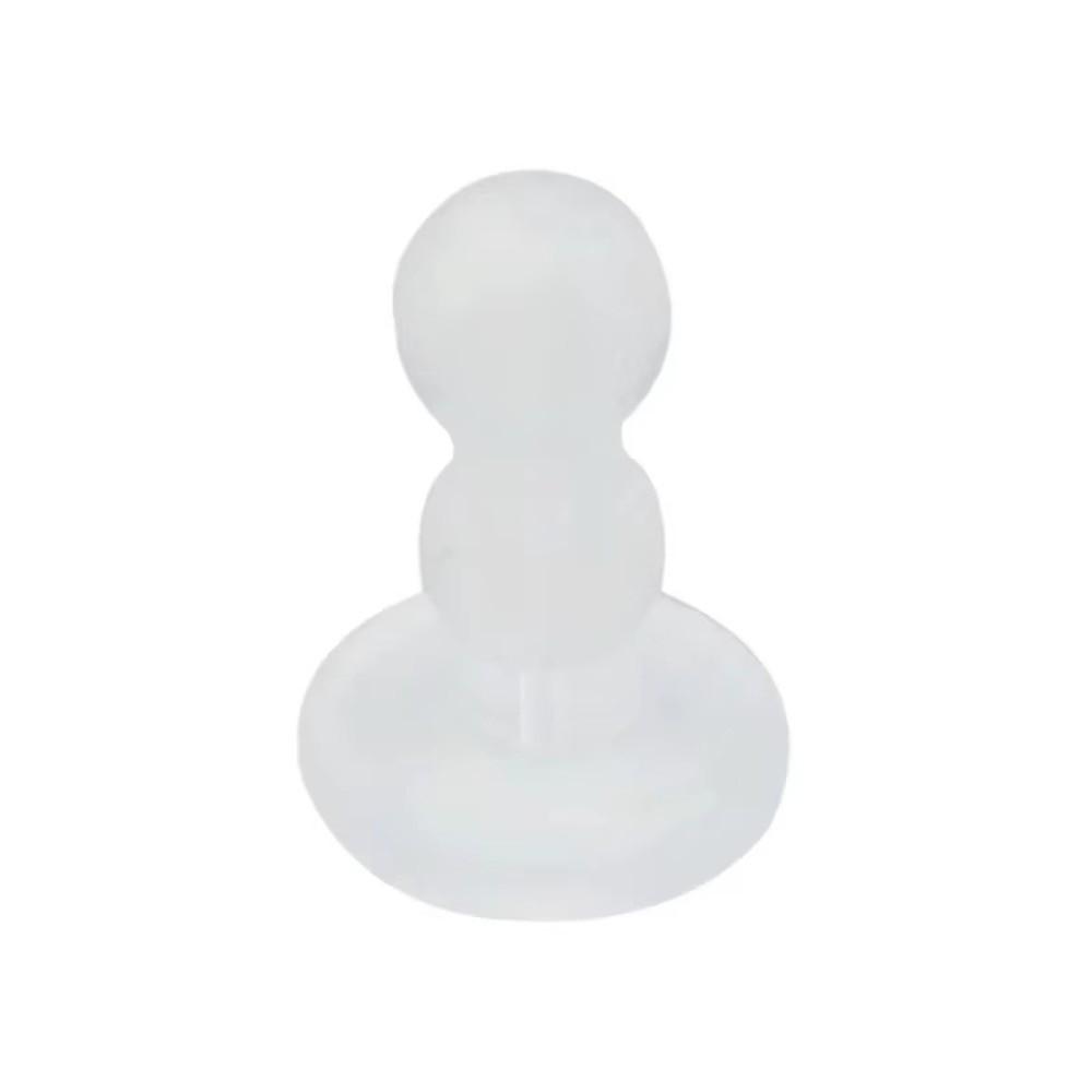 50PCS Silicone Full Coverage Earplug Soft Safety Earring Back New Ear Pad Jewelry Production