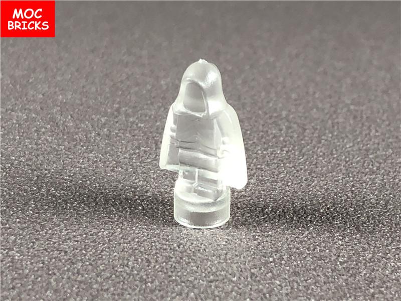 10pcs/lot MOC Bricks Figure 16478 1.8cm Mini Statue Hood Blank Model Building Blocks Custom Unprinted Dolls Kids Toys