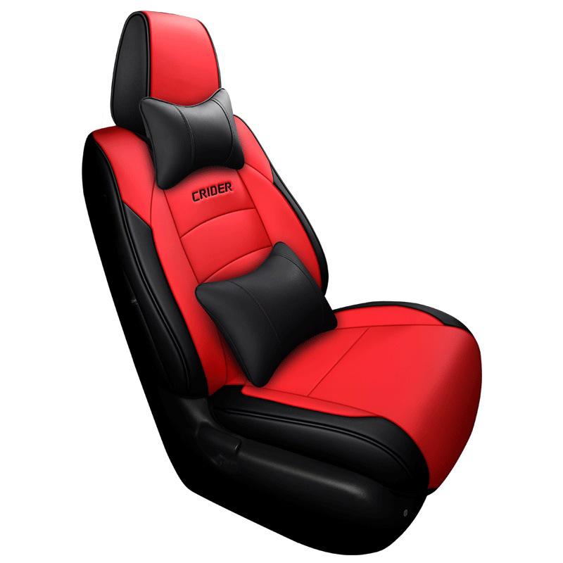 2022 Model 1.5L Sharp Luxury Lingpai Leather Car Seat Cushion - Universal Full Surround Cover for All Seasons