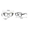Gafas de Lectura de Moda con Incrustaciones de Diamantes Gafas de Lectura Vintage de Lujo Ojo de Gato Gafas de Protección para Ordenador