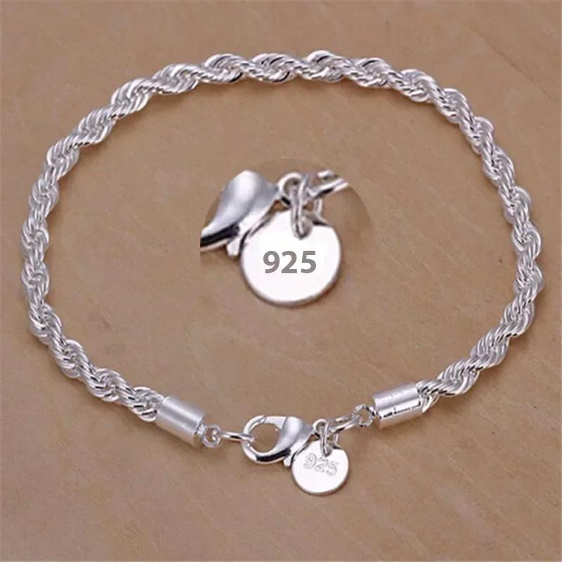 Original 925 Silver Stars Bead Bracelets for Women Korean Adjustable Charm Lucky Bead Bracelet Luxury Party Jewelry