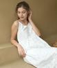 WIOE Masha Cotton Sleeveless Dress_White