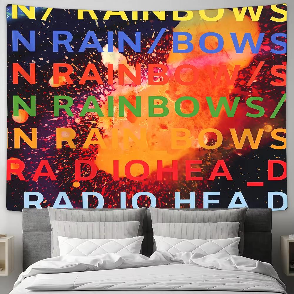 

Индивидуальный флаг рок-группы Radiohead для кемпинга, декора сада, настенного искусства, задника для вечеринки, идеальный семейный подарок 74x94cm(29x37in)