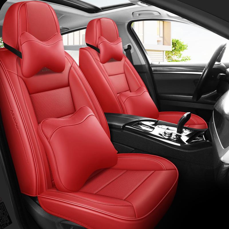Volkswagen Lavida, Polo, Bora, Sagitar, T-Roc, Tayron Perforated Leather Car Seat Cover