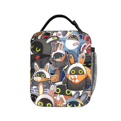 Bangboo Zenless Zone Zero Anime Lunch Bag Portable Lunch Box Child Outdoor Picnic Custom Cooler Bag Aesthetic Thermal Lunch Bags
