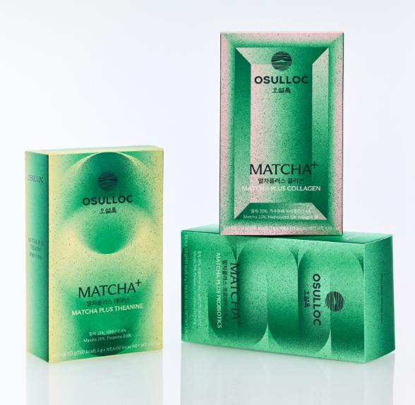 Osulloc Matcha Plus Collagen 10 Sticks Beauty Inner Glow Skin Support