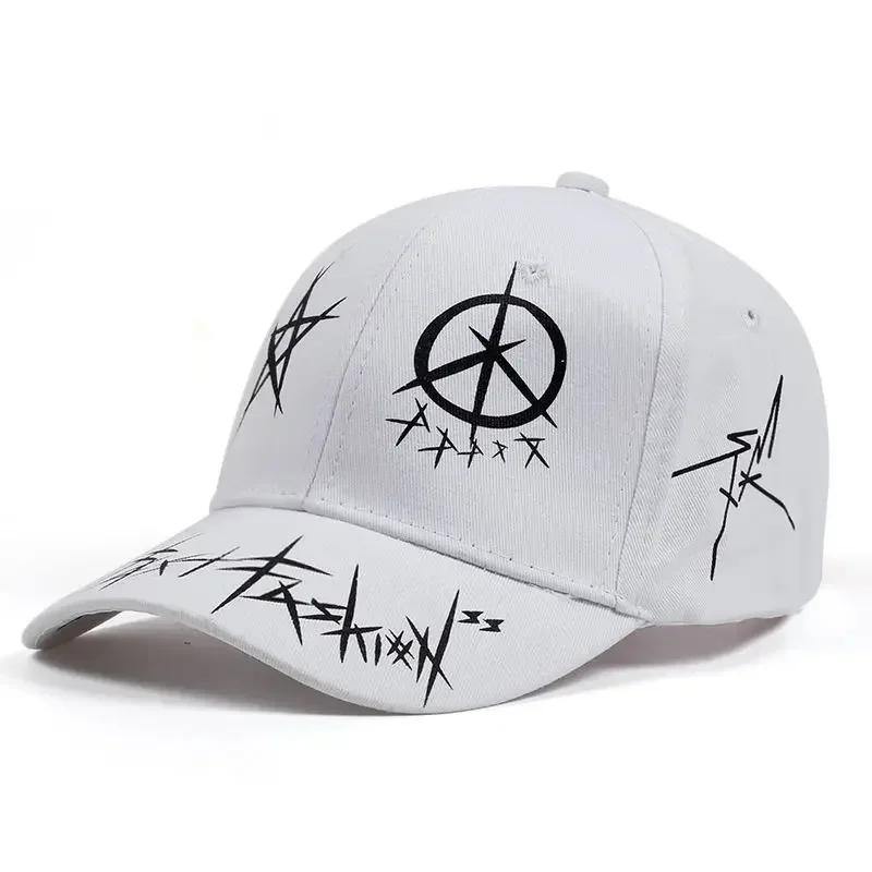 

Unisex Eye Graffiti Print Baseball Caps Spring Autumn Outdoor Sunscreen Hat Adjustable Casual Trucker Hats