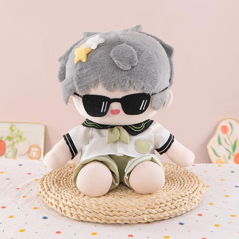 Internet Celebrity Love with Deep Space Cotton Doll 40cm Grab Machine Doll Birthday Gift To Girl Soothing Sleeping Throw Pillow