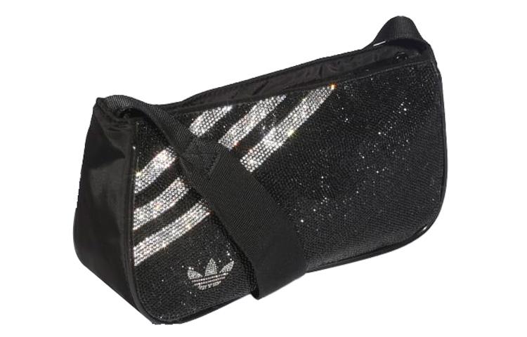 Adidas Originals Inner Compartment Fiberglass Crossbody Bags Mini Unisex Black H09133