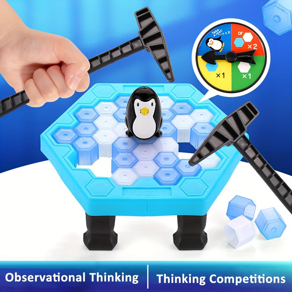 Save Penguin Break Ice Game For Penguins Trap On Ice Icebreaker Toy Save Penguin On Ice Game Penguin Break Ice Kids Puzzle
