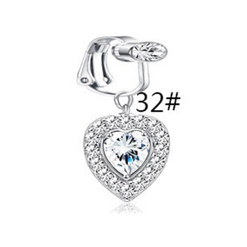 

Поддельное кольцо для живота из нержавеющей стали в форме бабочки, длинное, поддельное, зажим для пирсинга живота, непирсинг для пупка, ювелирные изделия для тела