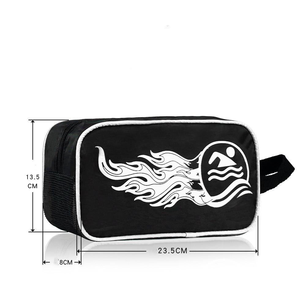 

Портативные сумки для плавания на молнии, водонепроницаемая ткань Оксфорд, сумка для стирки в пламени, сумка для хранения плавания, спортивные сумки, аксессуары для плавания