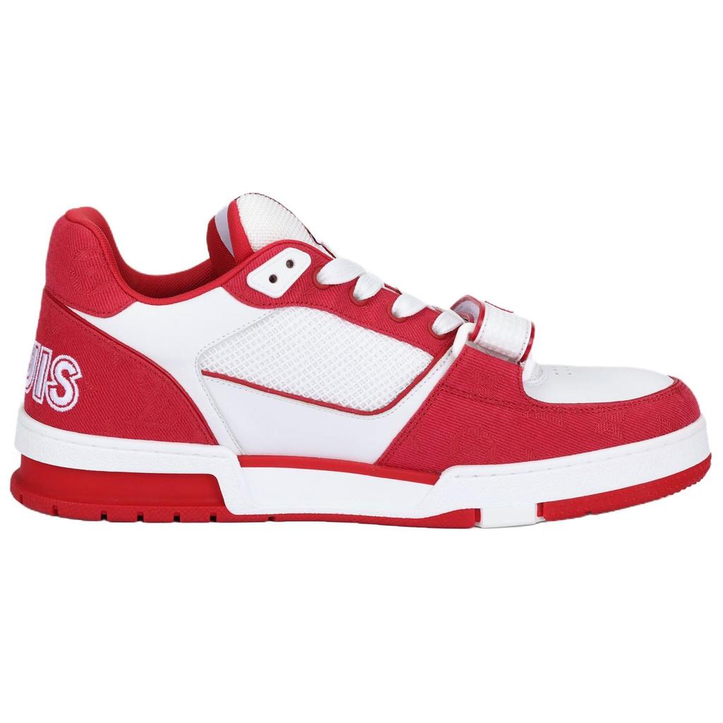 Louis Vuitton Lv Trainer 'White Red' 1ABLXH