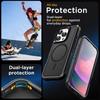 Capa Original Ott Armor Box para IPhone16 15 14 13 12 17 Max Plus para Carregador Sem Fio Magsafe Capa Robusta Resistente a Impactos